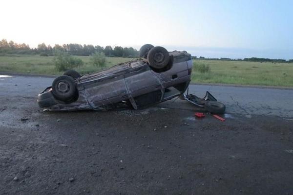 В Карабулаке перевернулась легковушка, пострадал мужчина